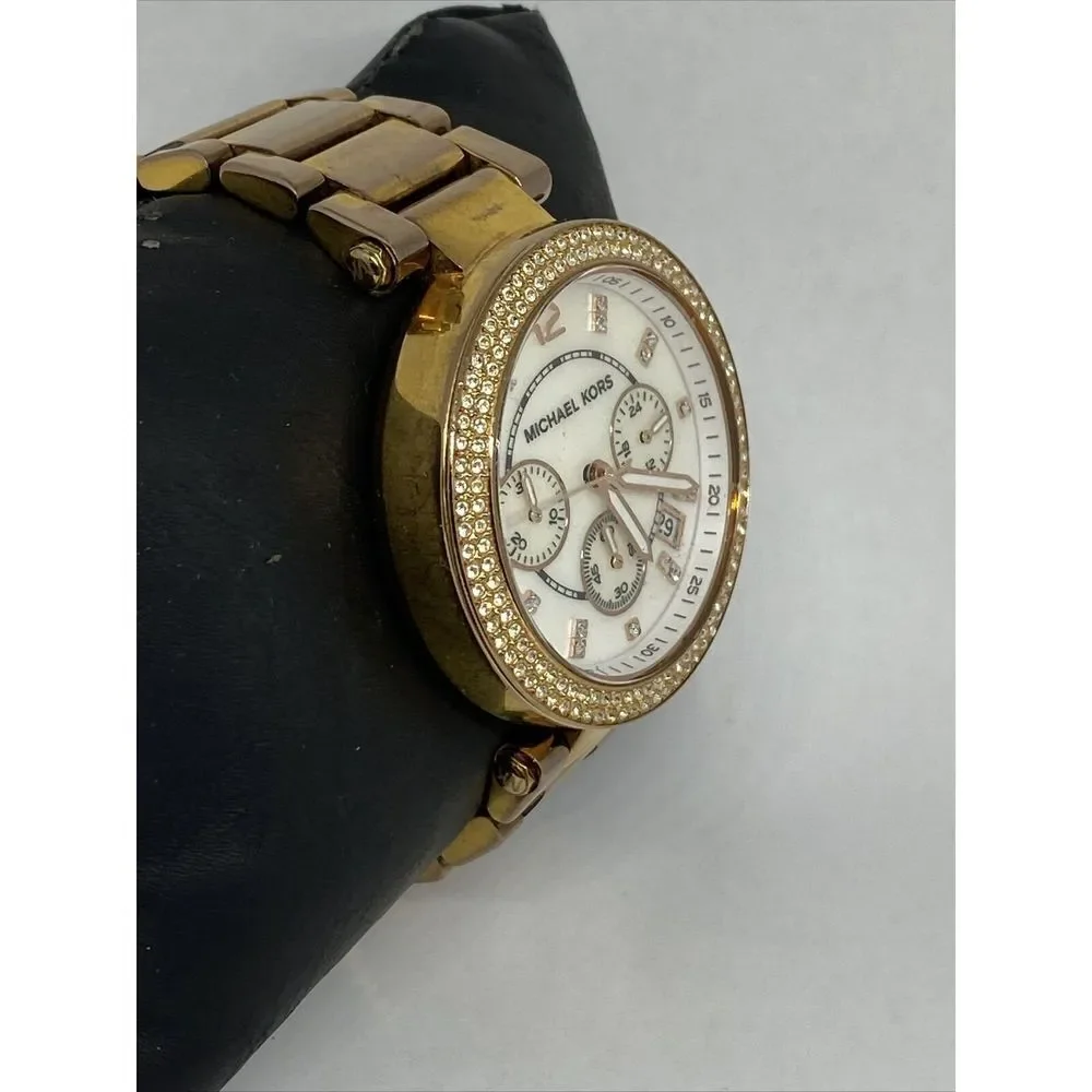 Michael Kors MK5491 Women's Rose Gold Stainless Steel Analog Dial Watch MP763 - Picture 5 of 12